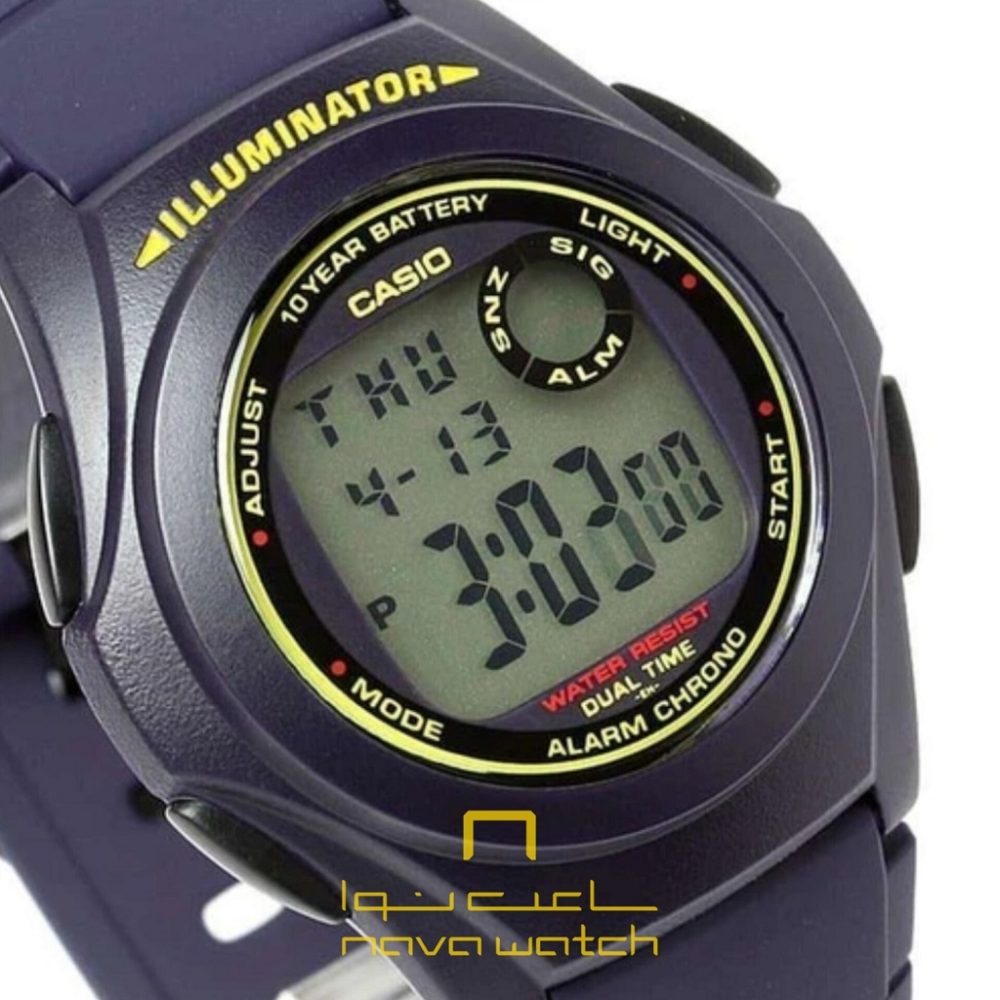 ساعت مچی دیجیتال کاسیو مدل F-200W-2BDF - Image 4