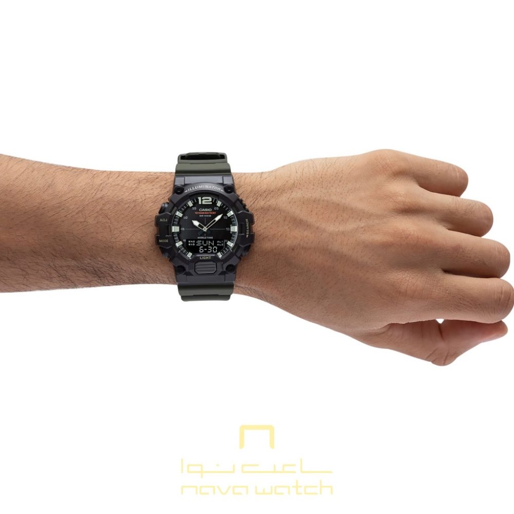ساعت مچی دیجیتال آنالوگ کاسیو مدل HDC-700-3AVDF - Image 4