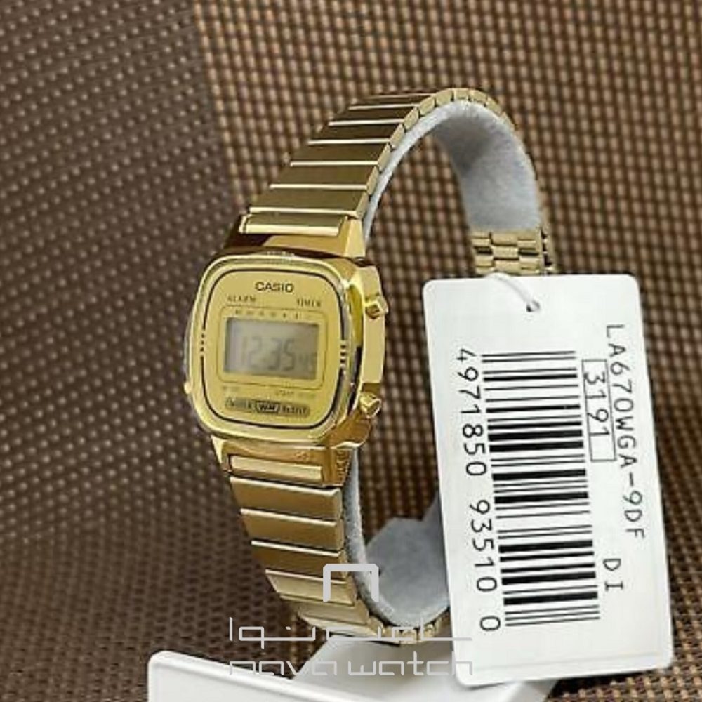 ساعت مچی دیجیتال کاسیو مدل LA670WGA-9 - Image 5