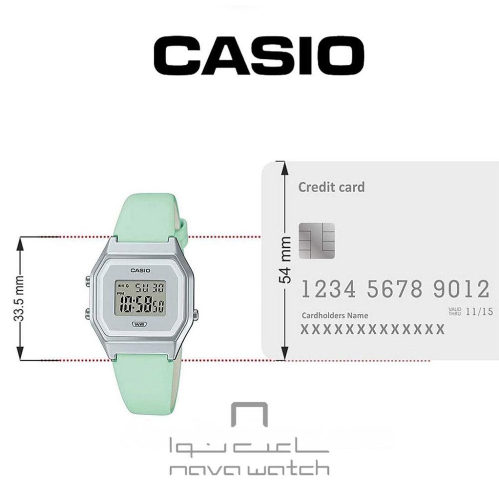 ساعت مچی دیجیتال کاسیو مدل LA680WEL-3DF - Image 5