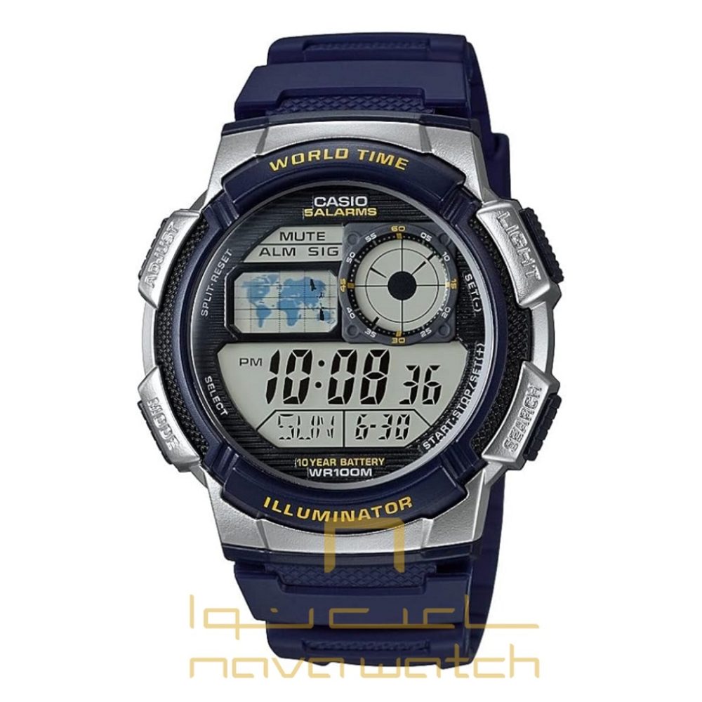 ساعت مچی دیجیتال کاسیو مدل AE-1000W-2AV