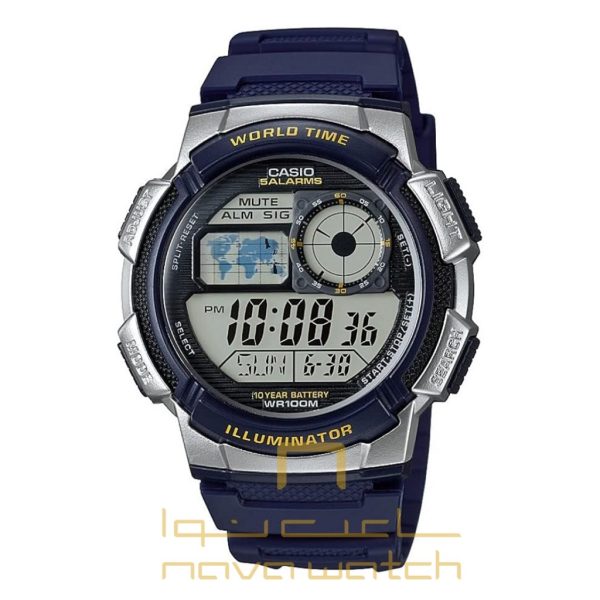 ساعت مچی دیجیتال کاسیو مدل AE-1000W-2AV
