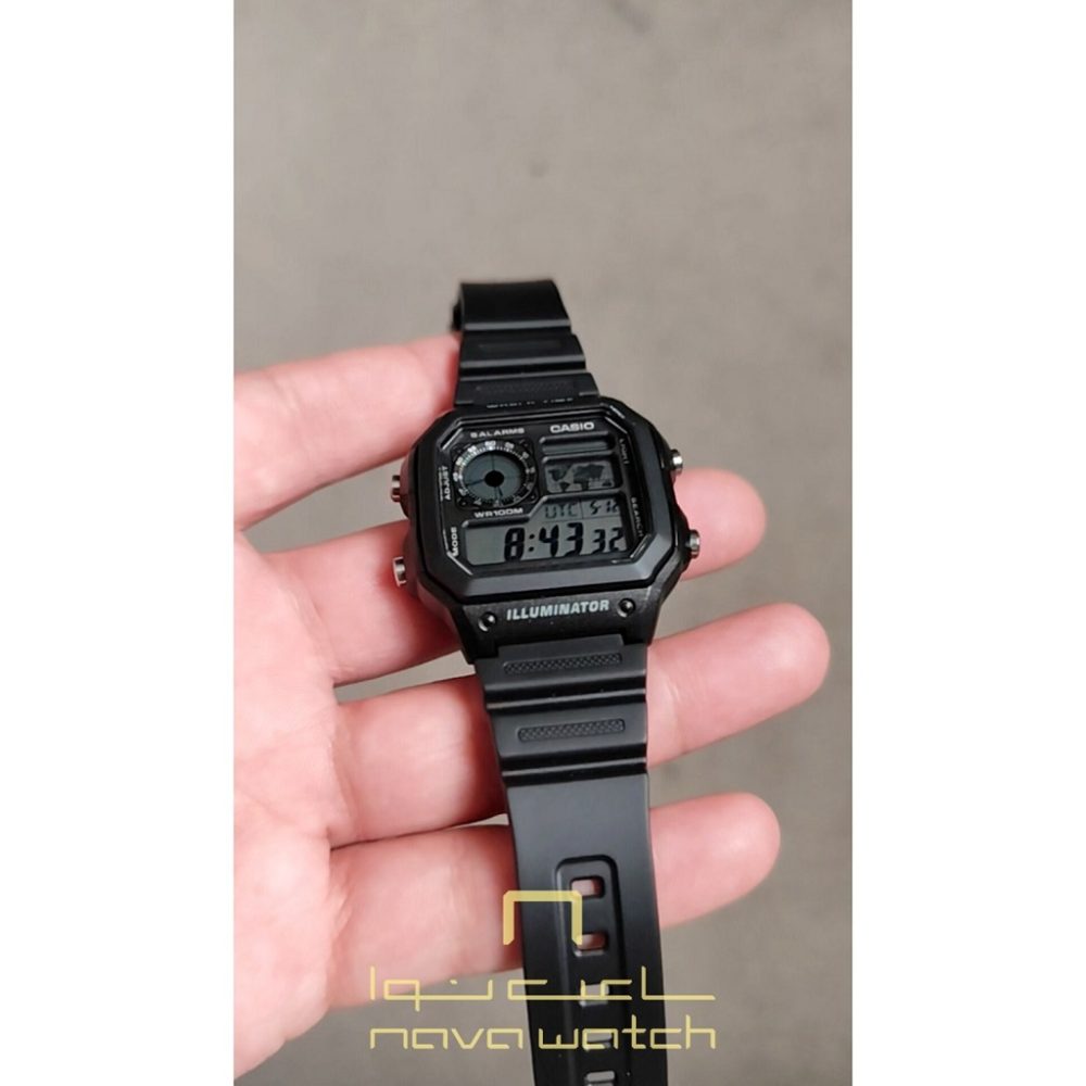 ساعت مچی دیجیتال کاسیو مدل AE-1200WH-1AVDF - Image 5
