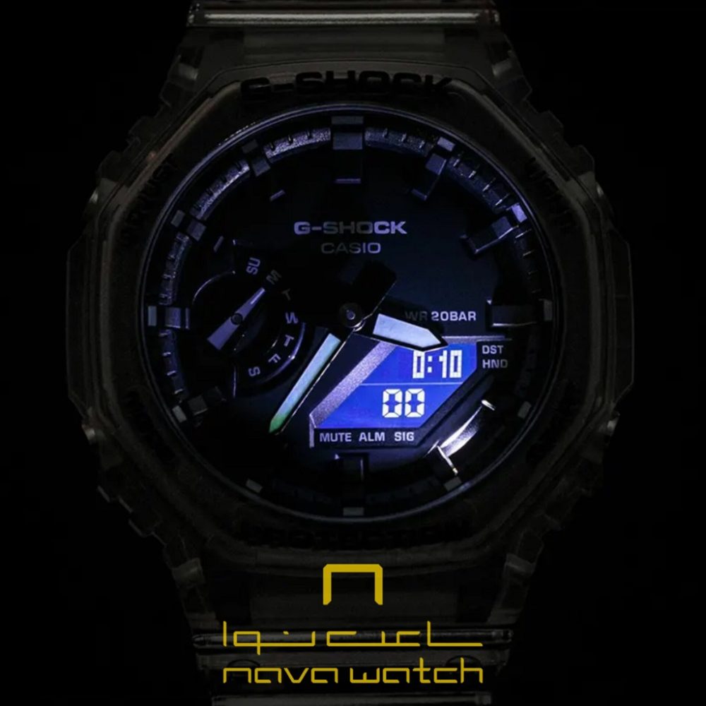 ساعت مچی جیشاک کاسیو مدل GA-2100SKE-7ADR - Image 2