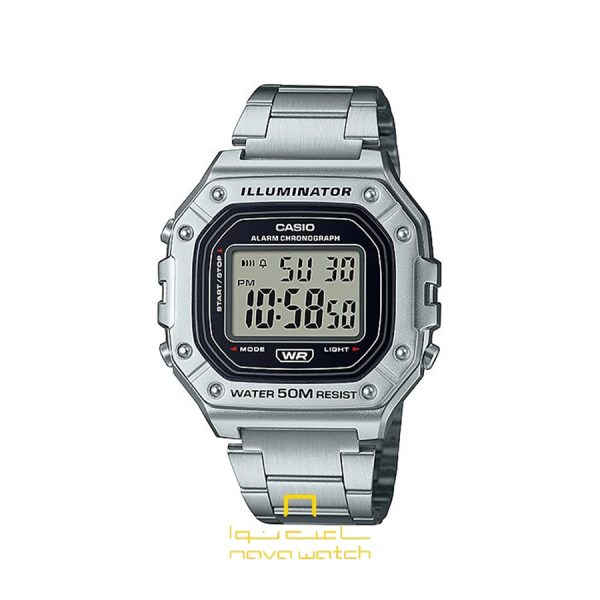 ساعت مچی دیجیتالی کاسیو مدل W-218HD-1AV