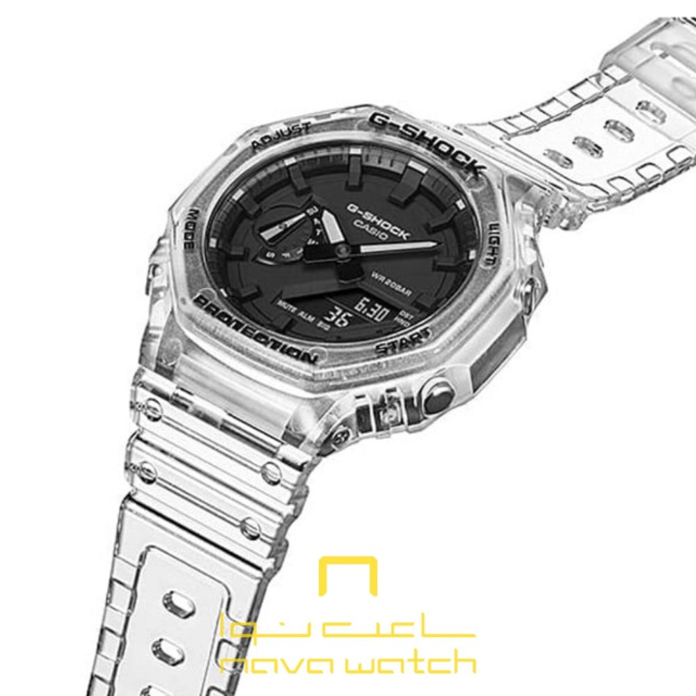ساعت مچی جیشاک کاسیو مدل GA-2100SKE-7ADR - Image 8