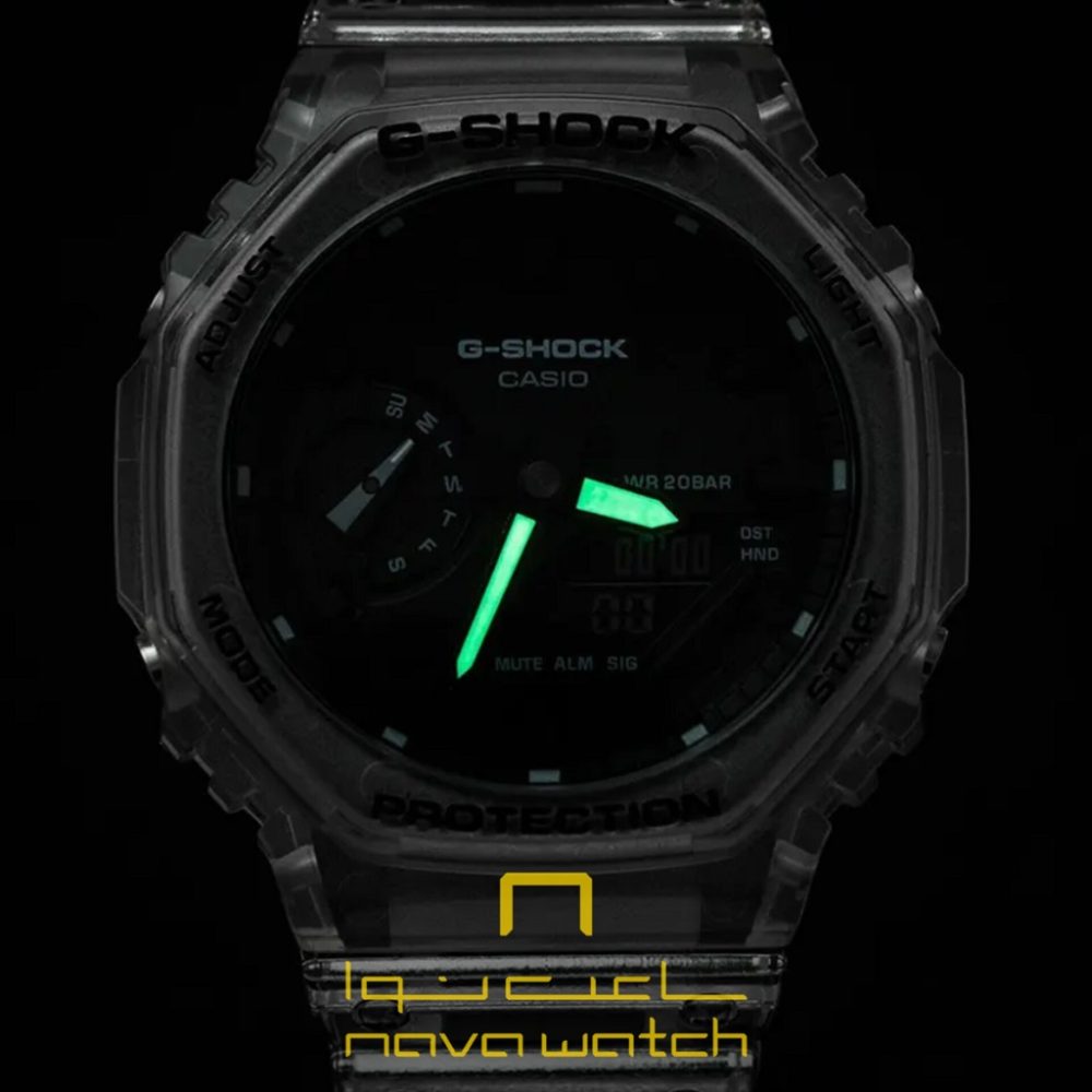 ساعت مچی جیشاک کاسیو مدل GA-2100SKE-7ADR - Image 3