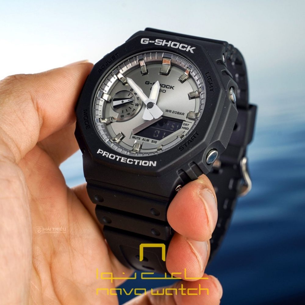 ساعت مچی جیشاک کاسیو مدل GA-2100SB-1ADR - Image 4