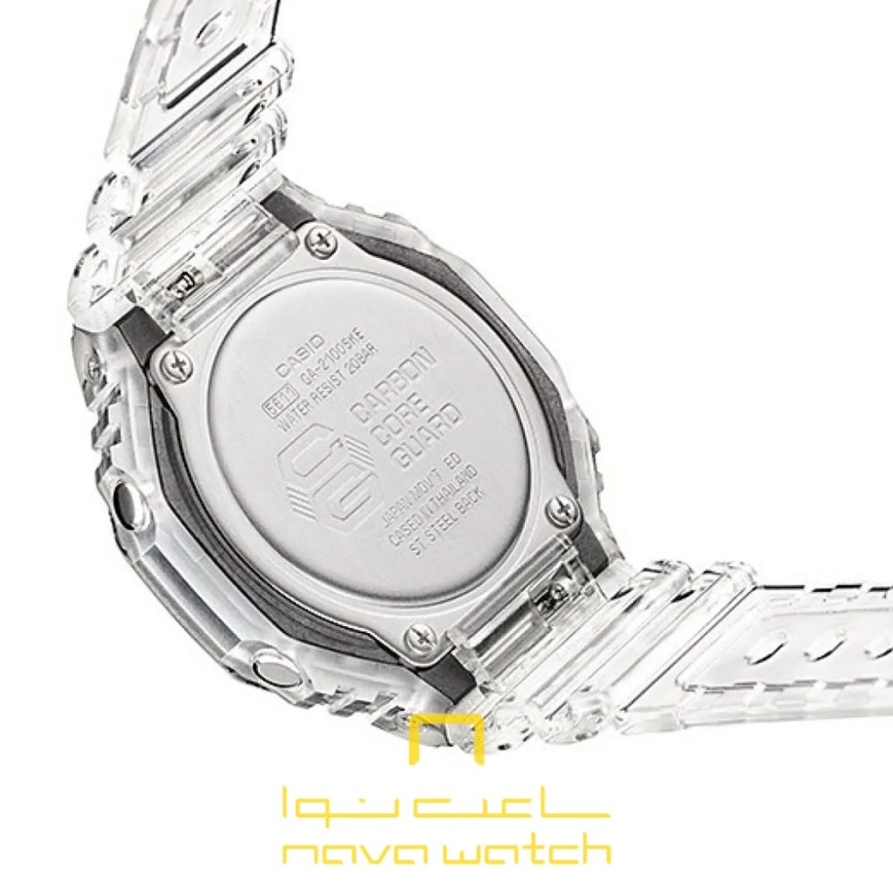 ساعت مچی جیشاک کاسیو مدل GA-2100SKE-7ADR - Image 5