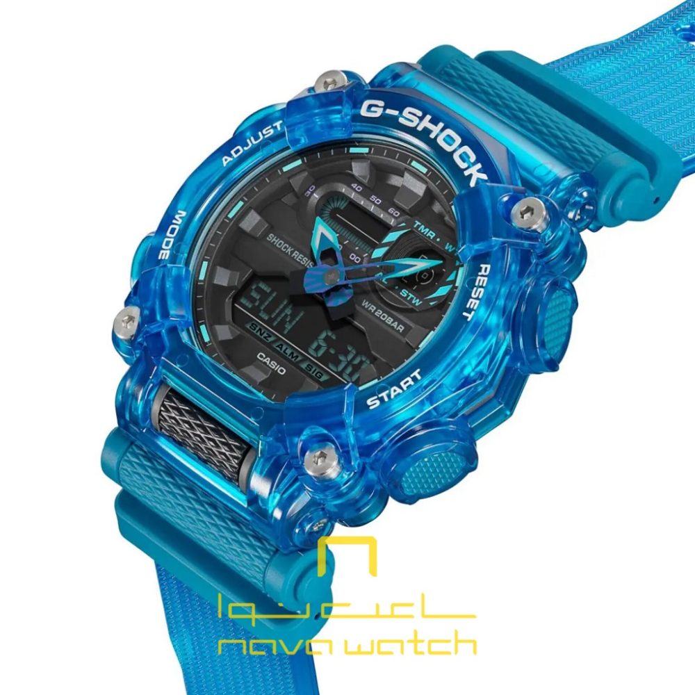 ساعت مچی جیشاک کاسیو مدل GA-900SKL-2ADR - Image 3