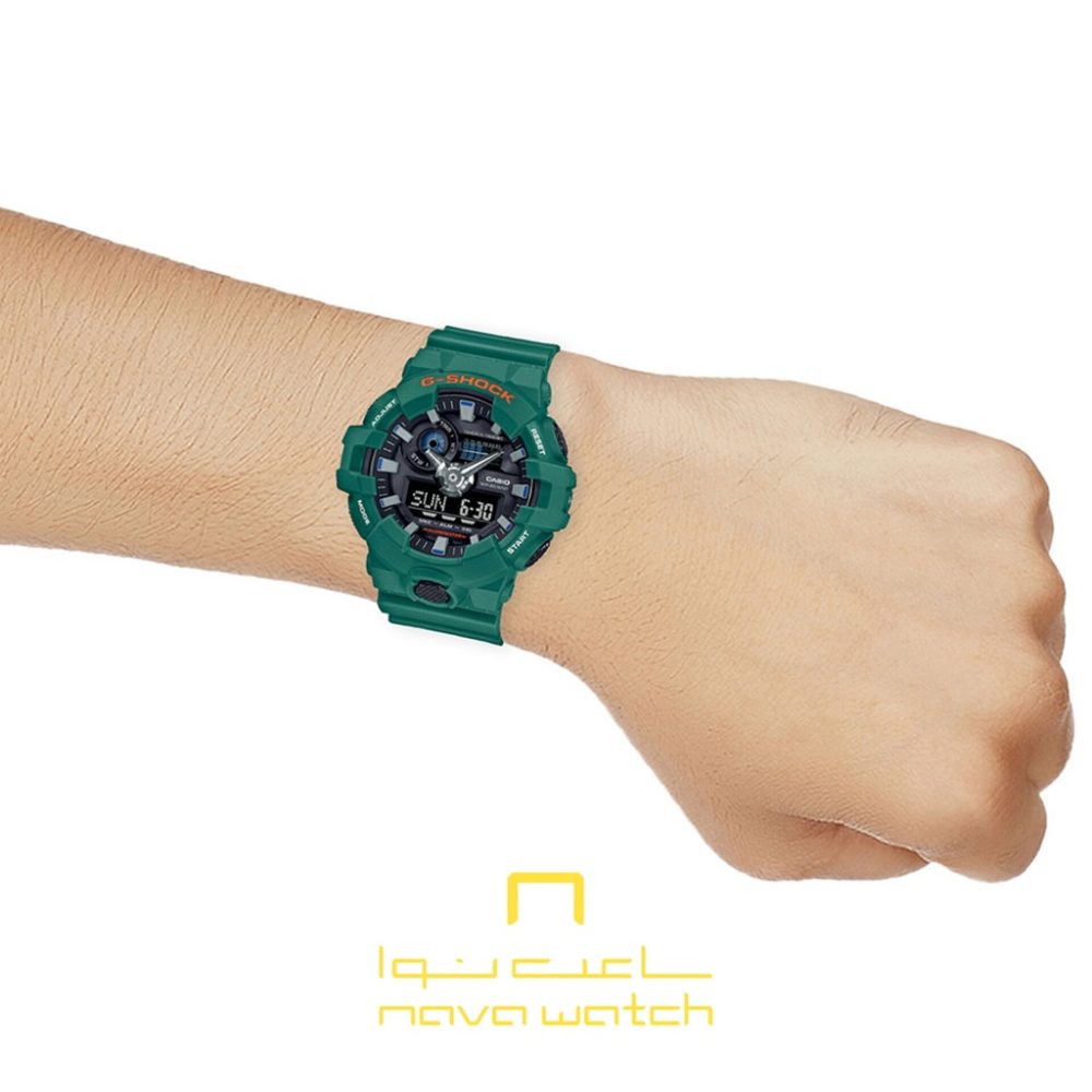 ساعت مچی جیشاک کاسیو مدل GA-700SC-3ADR - Image 5