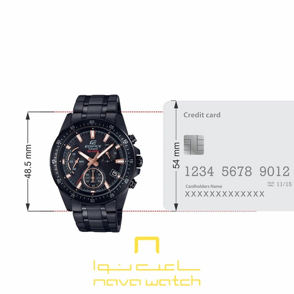 ساعت مچی مردانه کاسیو ادیفایس مدل EFV-540DC-1BV - Image 6