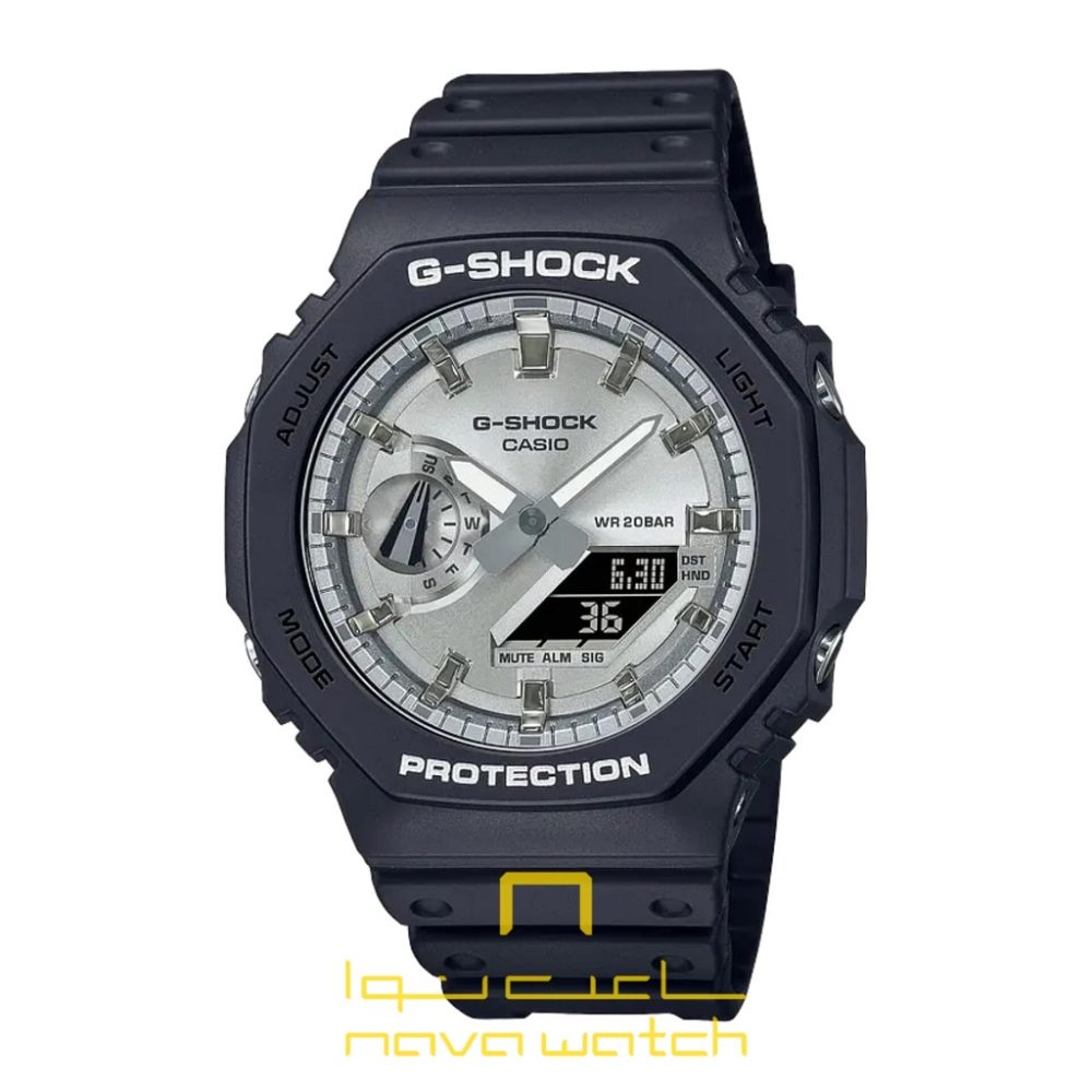 ساعت مچی جیشاک کاسیو مدل GA-2100SB-1ADR