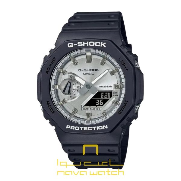 ساعت مچی جیشاک کاسیو مدل GA-2100SB-1ADR