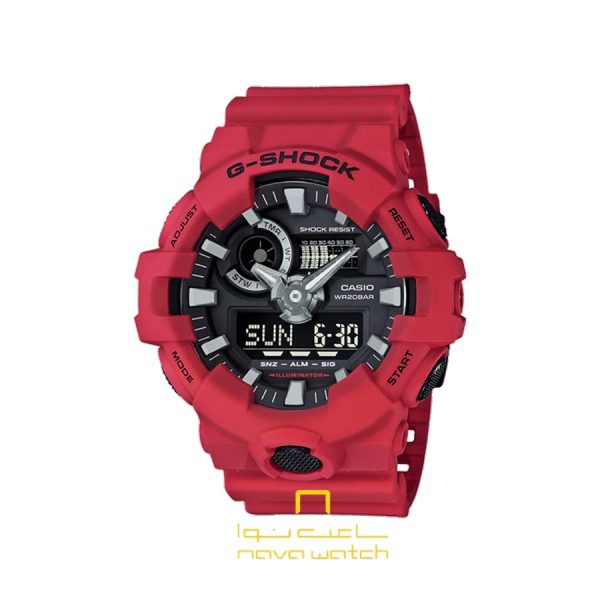 ساعت مچی جیشاک کاسیو مدل GA-700-4ADR